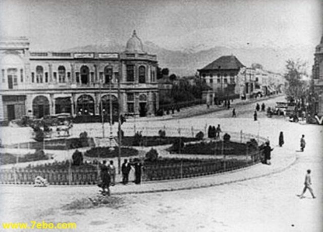 میدان حسن آباد تهران1900میلادی