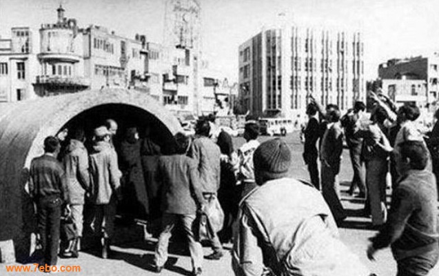پناهگاه تهران بمباران تهران
