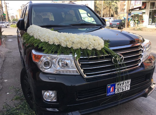 اجاره ماشین جهت عروسی و تشریفات بدون راننده و با راننده پلاک ملی و اروندی اهواز rent car
