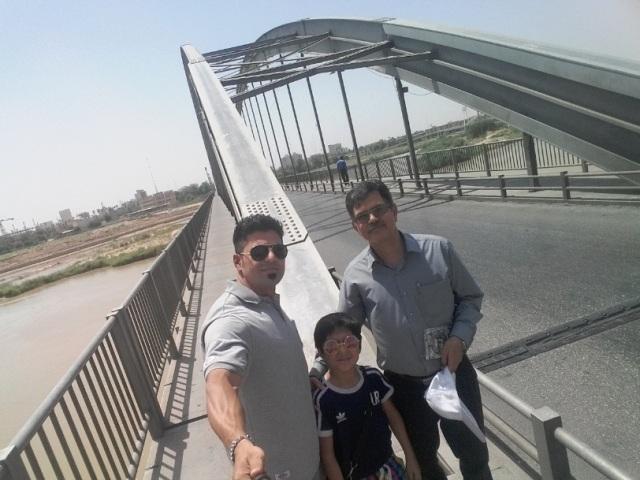 مازيار يوسفي فرزندش اميد و محمدرضا زيوداري