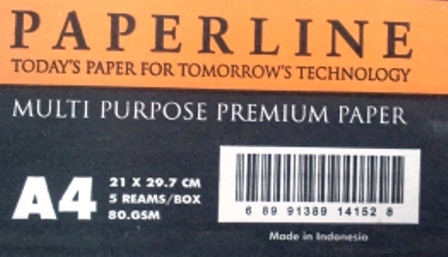 فروش کاغذ پیپر لاین اندونزی هر بسته 500 عددی به قیمت 11 هزاار تومان