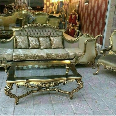 مبلمان سلطنتی ملایر به مدیریت محمد ونائی  Malayer sofa