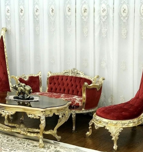 مبلمان سلطنتی ملایر به مدیریت محمد ونائی  Malayer sofa