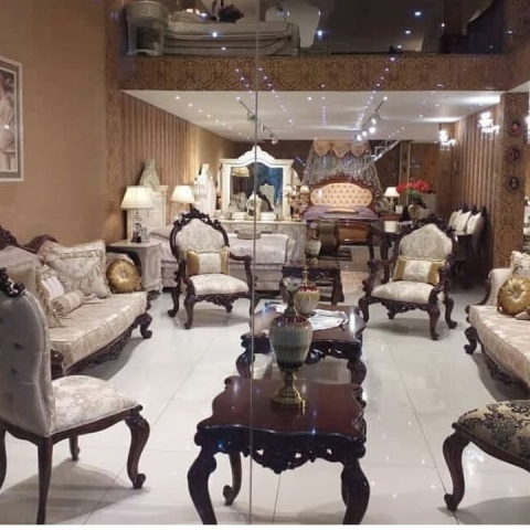 مبلمان سلطنتی ملایر به مدیریت محمد ونائی Malayer sofa