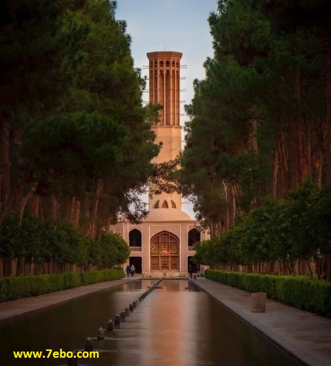 بلندترین بادگیر جهان باغ دولت آباد یزد